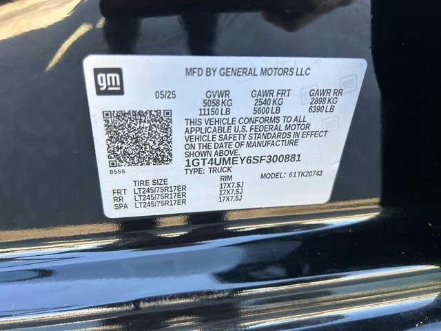 Certified 2025 GMC Sierra 2500 SLE w/ Preferred Package image 35