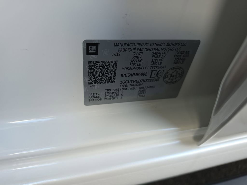 Certified 2019 Chevrolet Silverado 1500 High Country w/ Z71 Off-Road Package image 40