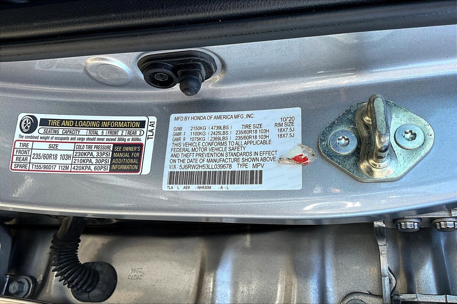 Used 2020 Honda CR-V EX image 19