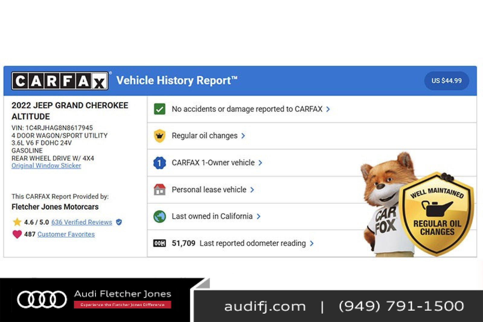 Used 2022 Jeep Grand Cherokee Altitude image 2