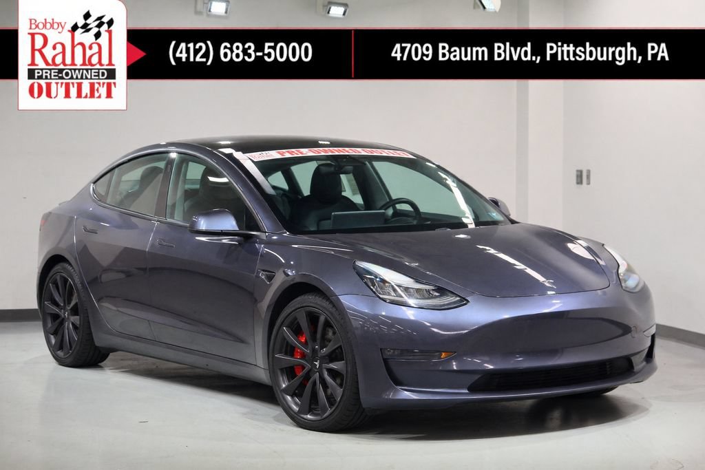 Used 2020 Tesla Model 3 Performance AWD/4WD image 1