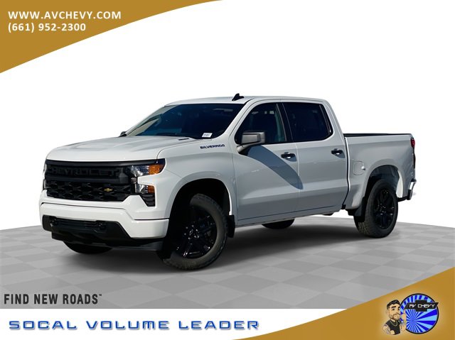 New 2026 Chevrolet Silverado 1500 Custom w/ Turbomax Blackout Package image 1