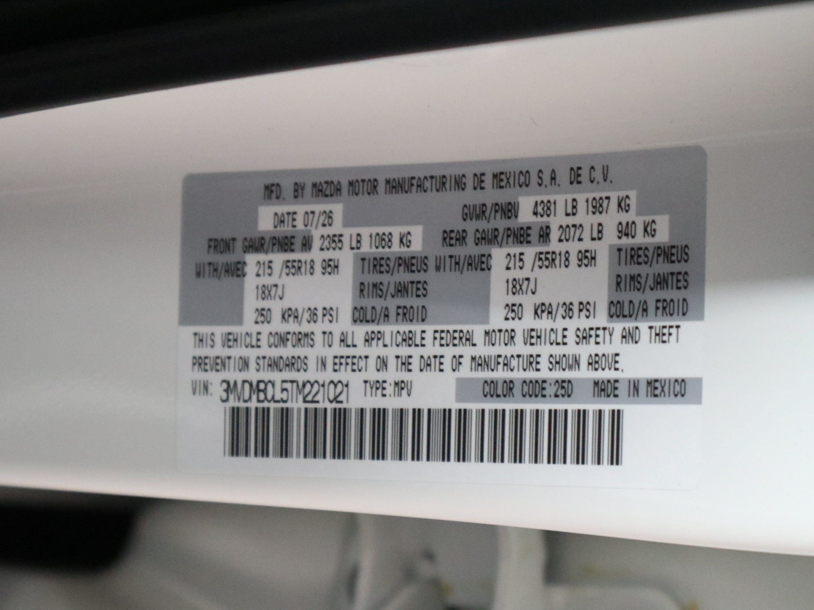 New 2026 MAZDA CX-30 AWD 2.5 S image 36