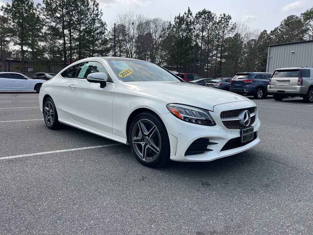 Certified 2023 Mercedes-Benz C 300 4MATIC Coupe w/ AMG Line image 4