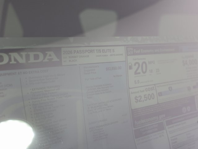 New 2026 Honda Passport TrailSport Elite image 29
