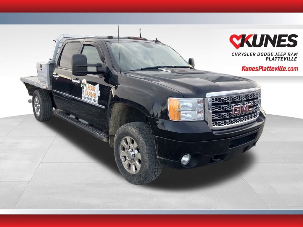 Used 2014 GMC Sierra 3500 Denali w/ Snow Plow Prep Package image 1