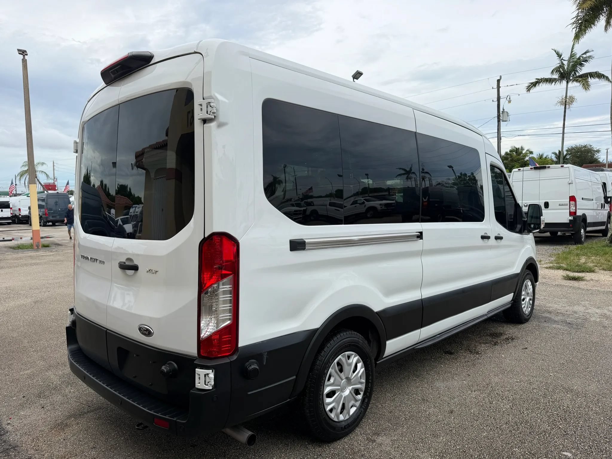 Used 2024 Ford Transit 350 148 Medium Roof Wagon RWD image 6