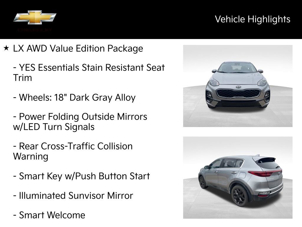 Used 2022 Kia Sportage LX w/ LX AWD Value Edition Package image 21