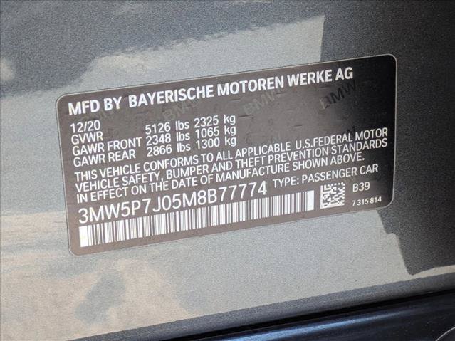 Used 2021 BMW 330e w/ Premium Package RWD image 27