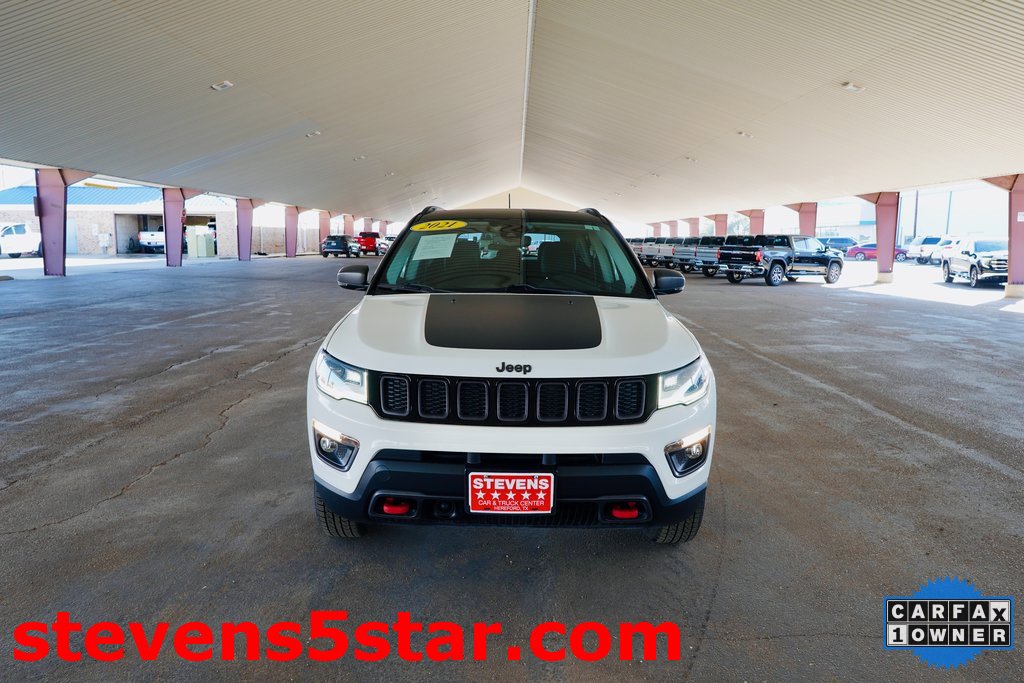 Used 2021 Jeep Compass Trailhawk w/ Sun and Sound Group image 2