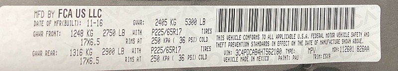 Used 2017 Dodge Journey SE w/ Flexible Seating Group image 28