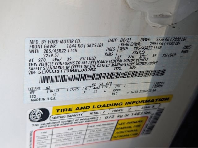 Used 2021 Lincoln Navigator L Black Label w/ Cargo Convenience Package image 38