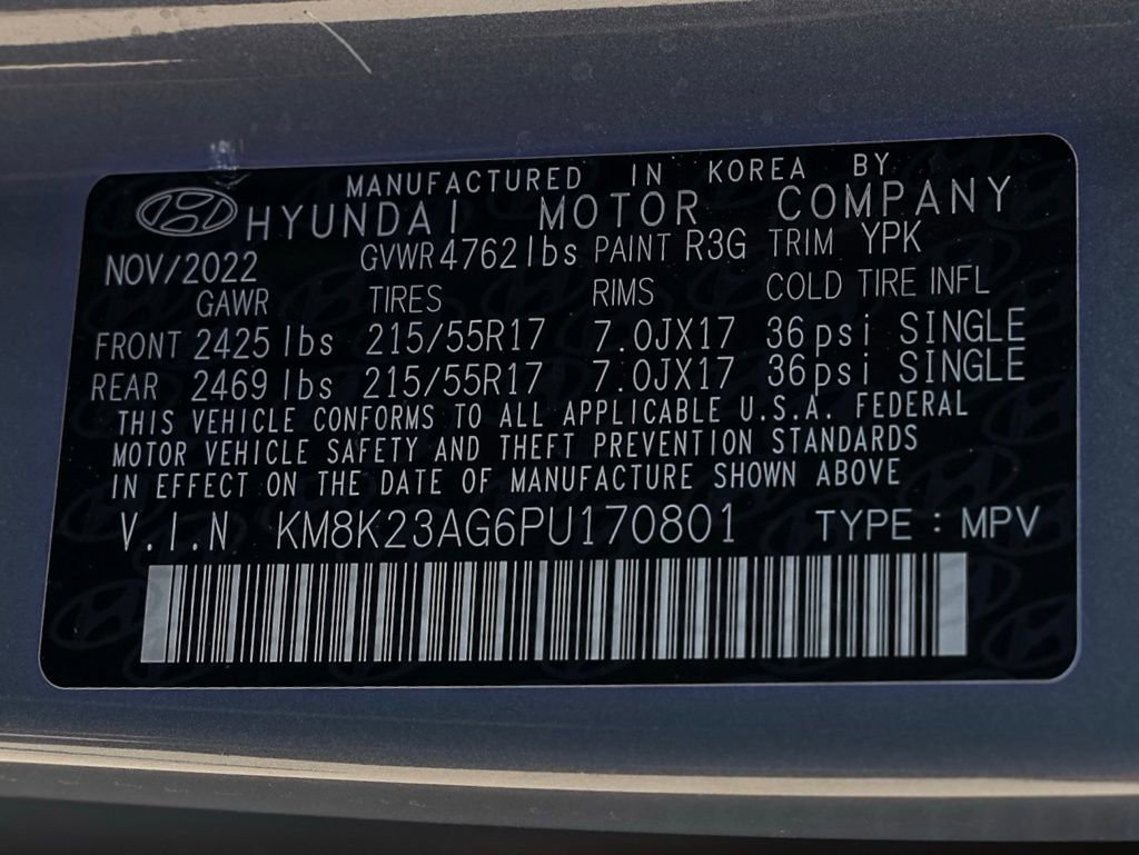 Used 2023 Hyundai Kona SE w/ Cargo Package image 32