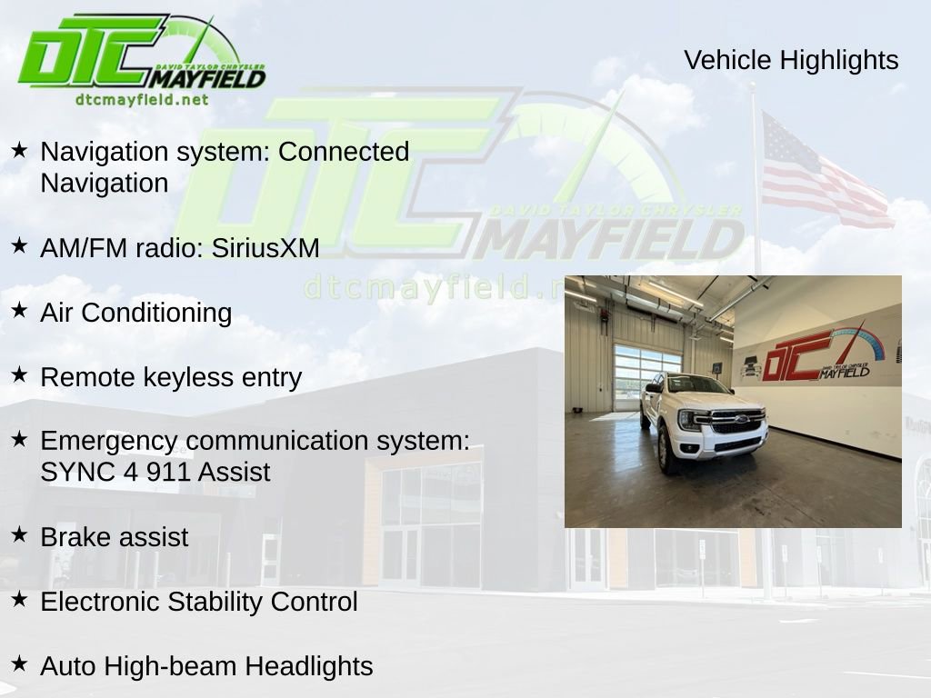 Used 2025 Ford Ranger XLT w/ FX4 Off-Road Package AWD/4WD image 6