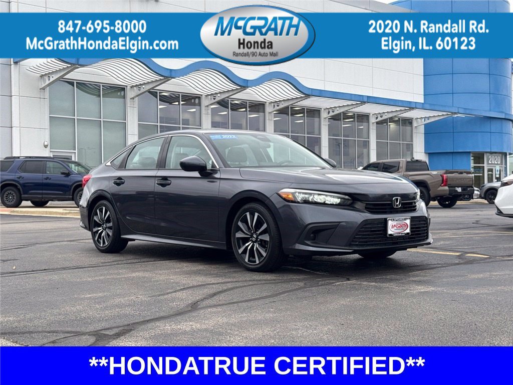 Certified 2022 Honda Civic EX image 1