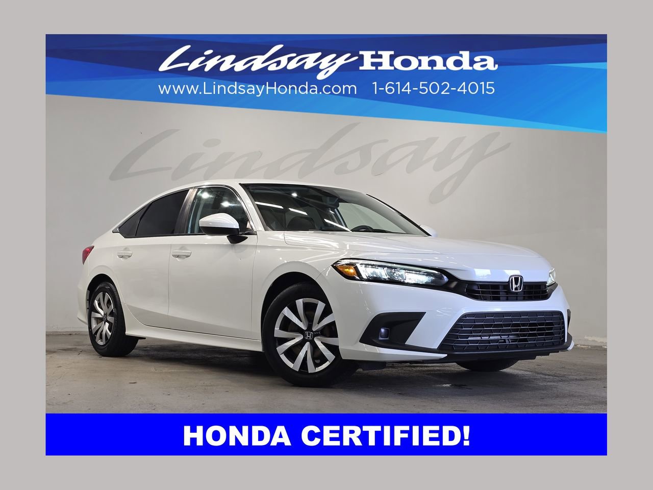 Certified 2022 Honda Civic LX image 1
