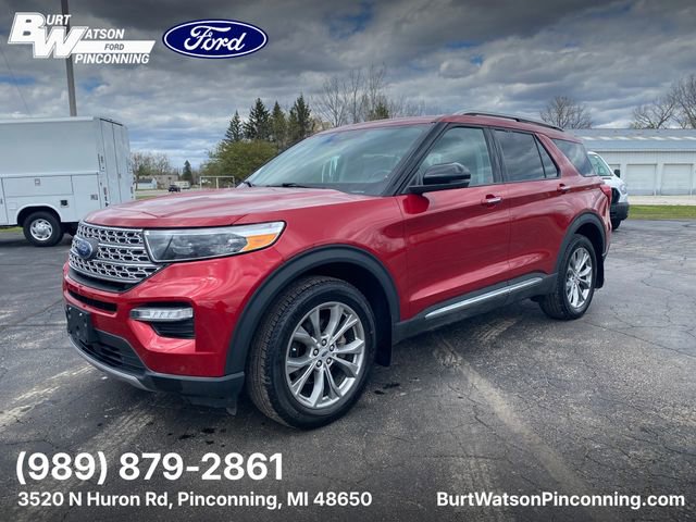 Used 2022 Ford Explorer Limited w/ Class IV Trailer Tow Package