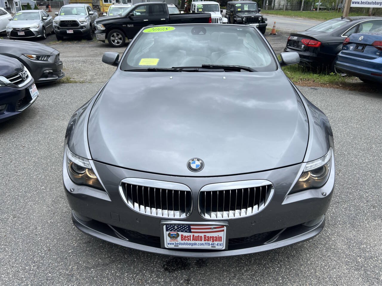Used 2008 BMW 650i Convertible RWD image 4