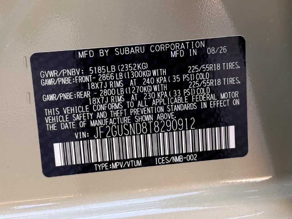 New 2026 Subaru Crosstrek 2.5i Limited AWD/4WD image 19