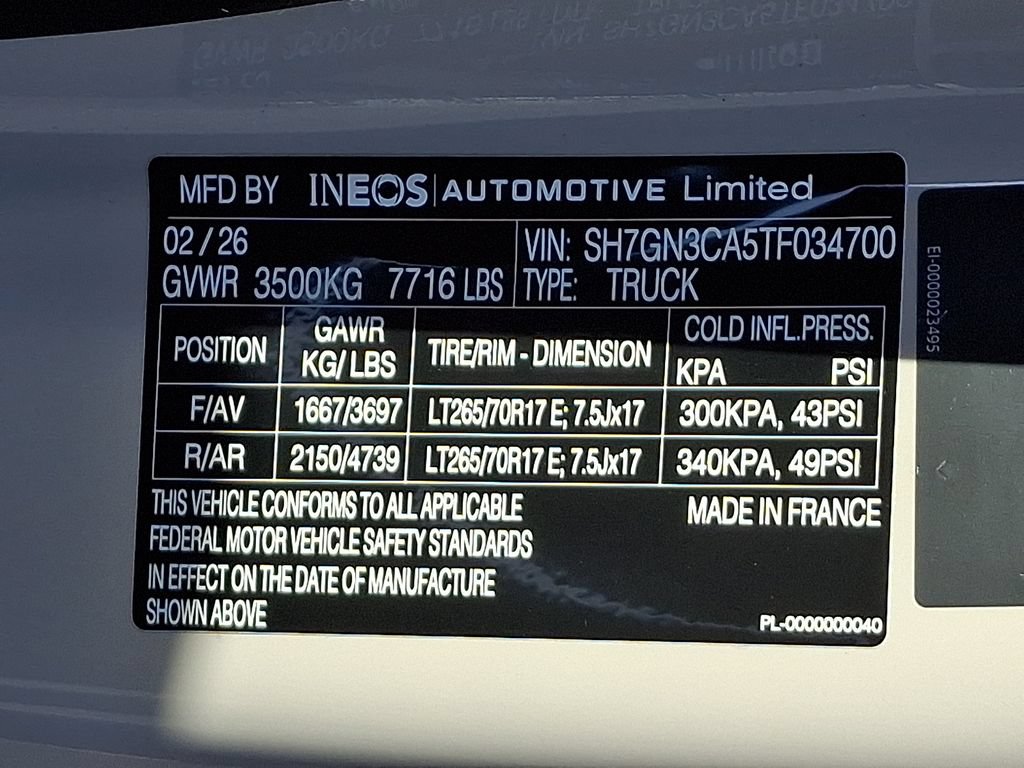 New 2026 INEOS Grenadier AWD/4WD image 9