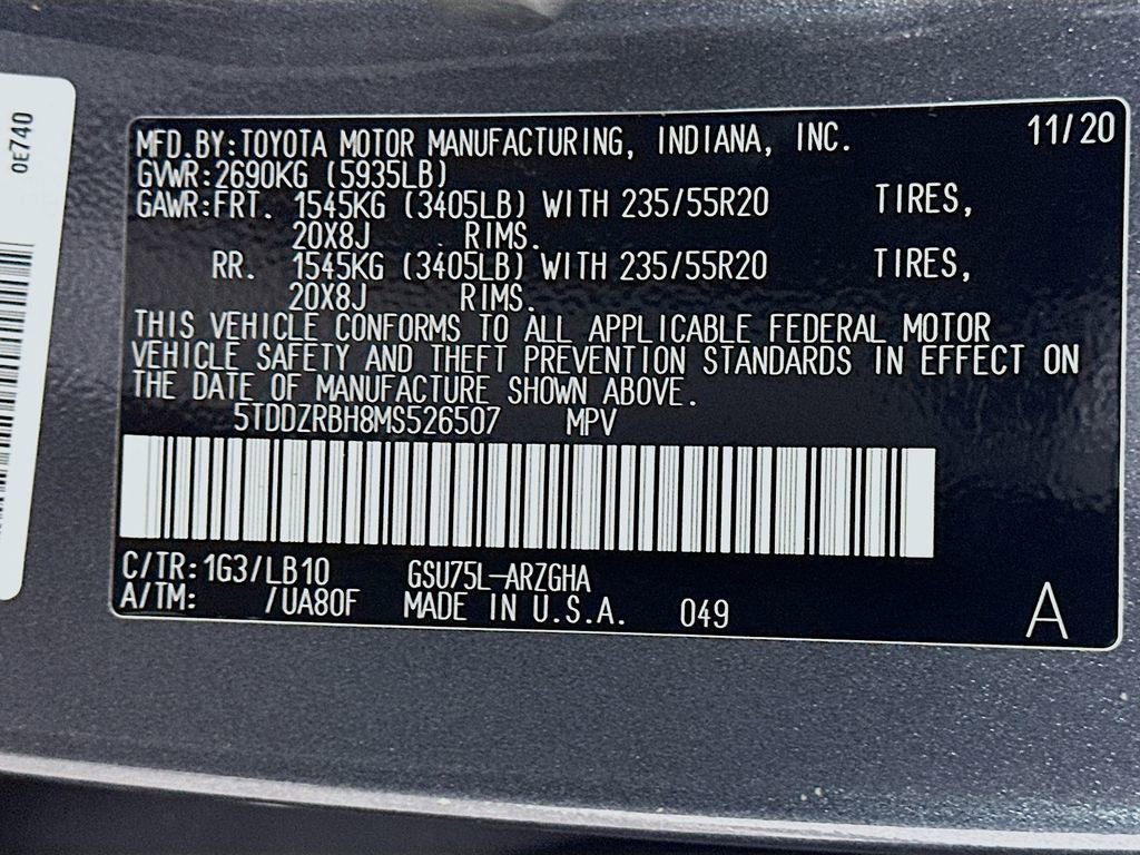 Used 2021 Toyota Highlander Limited image 34