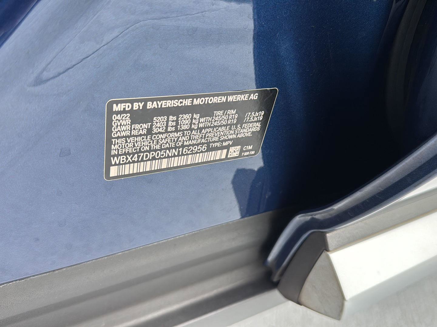 Used 2022 BMW X3 sDrive30i w/ Convenience Package w/ZPA image 37