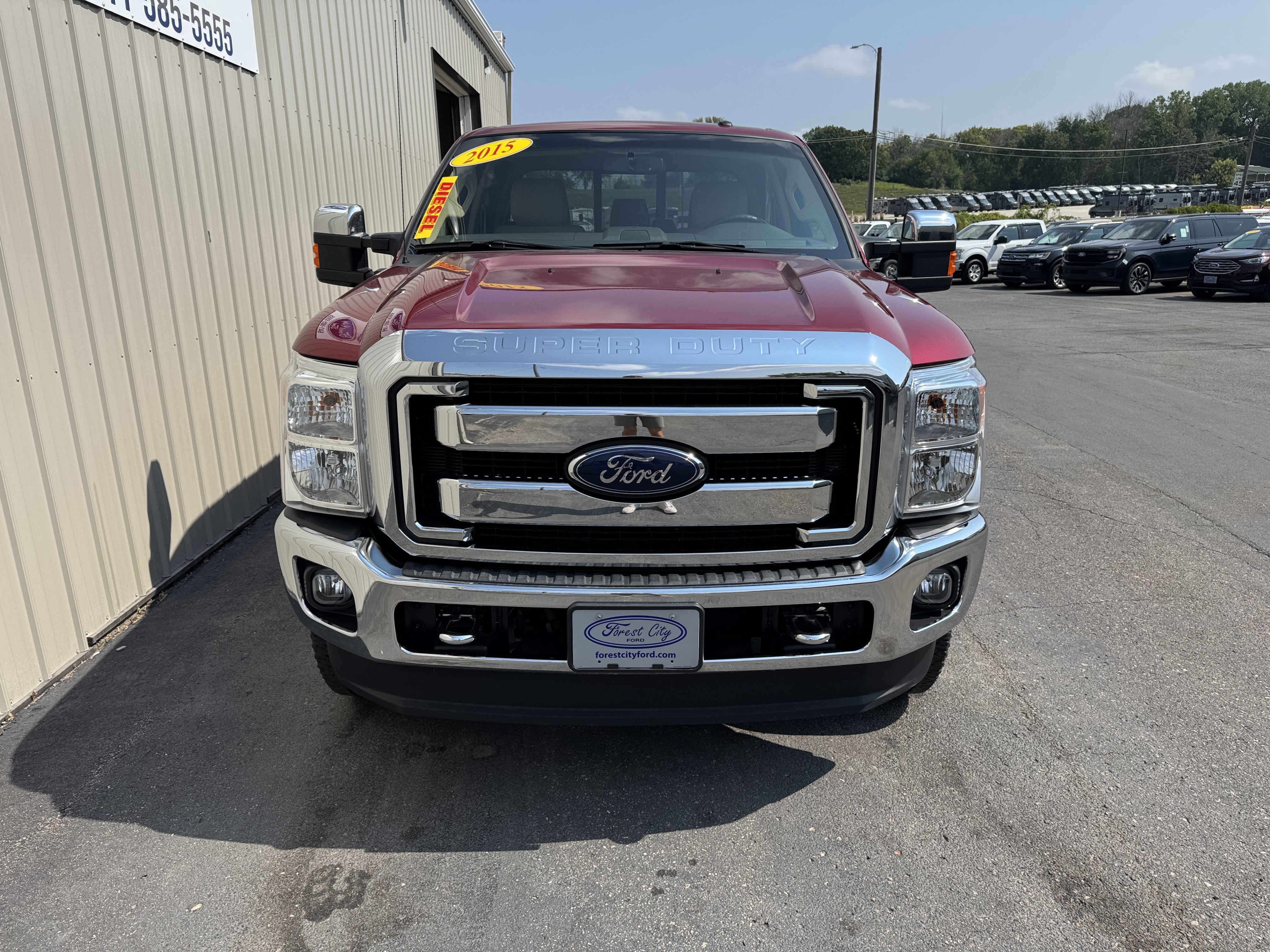 Used 2015 Ford F350 Lariat w/ Lariat Ultimate Package AWD/4WD image 3