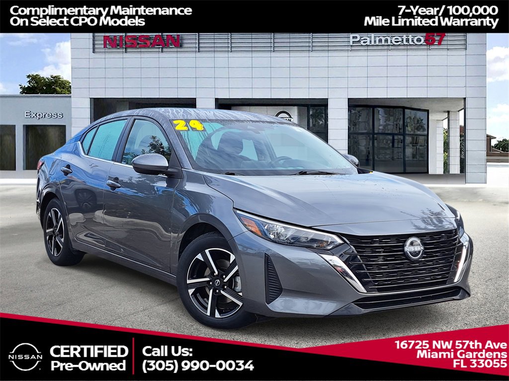 Certified 2024 Nissan Sentra SV