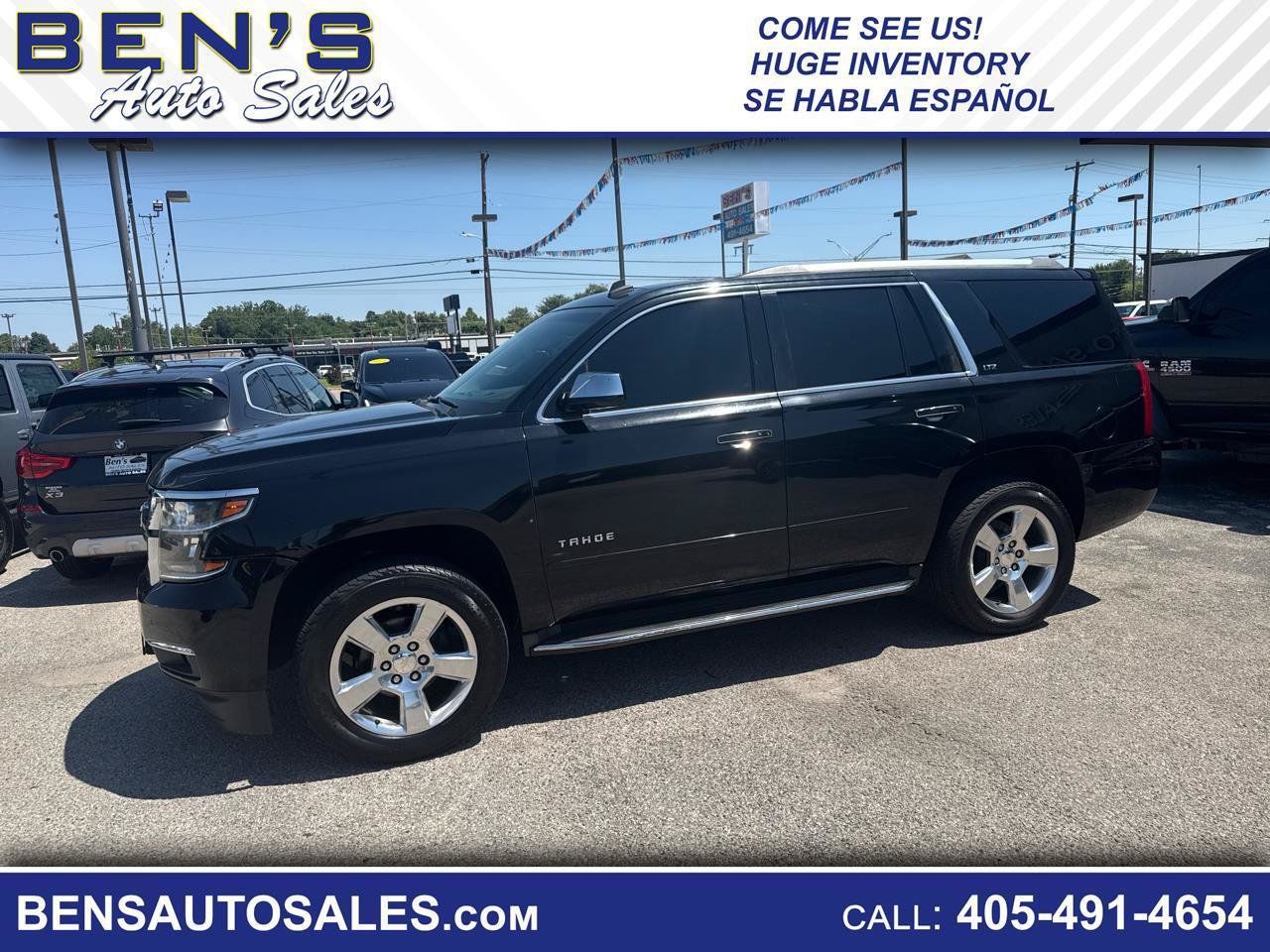 Used 2015 Chevrolet Tahoe LTZ RWD image 1