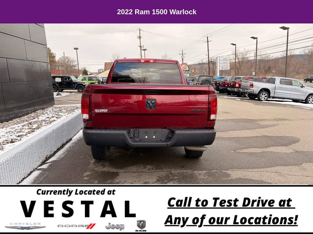 Used 2022 RAM 1500 Classic Warlock w/ Warlock All Terrain Package image 8