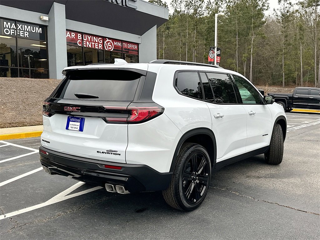 New 2026 GMC Acadia Elevation w/ Black Edition image 7