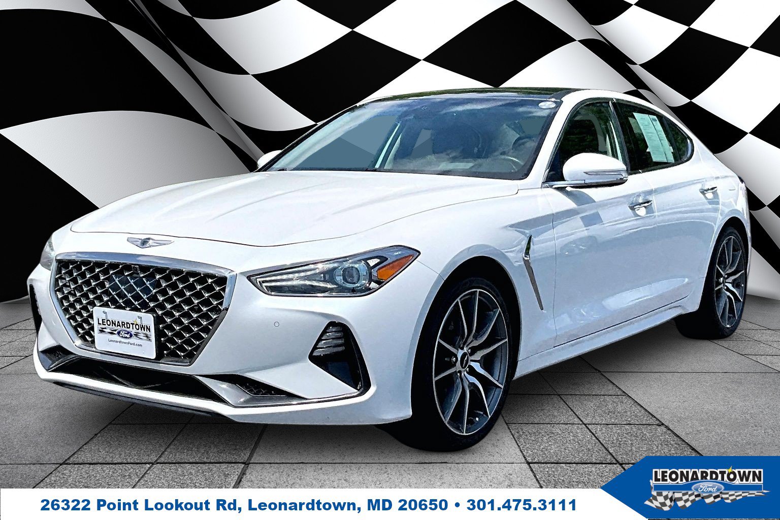 Used 2021 Genesis G70 2.0T w/ Prestige Package AWD/4WD image 1
