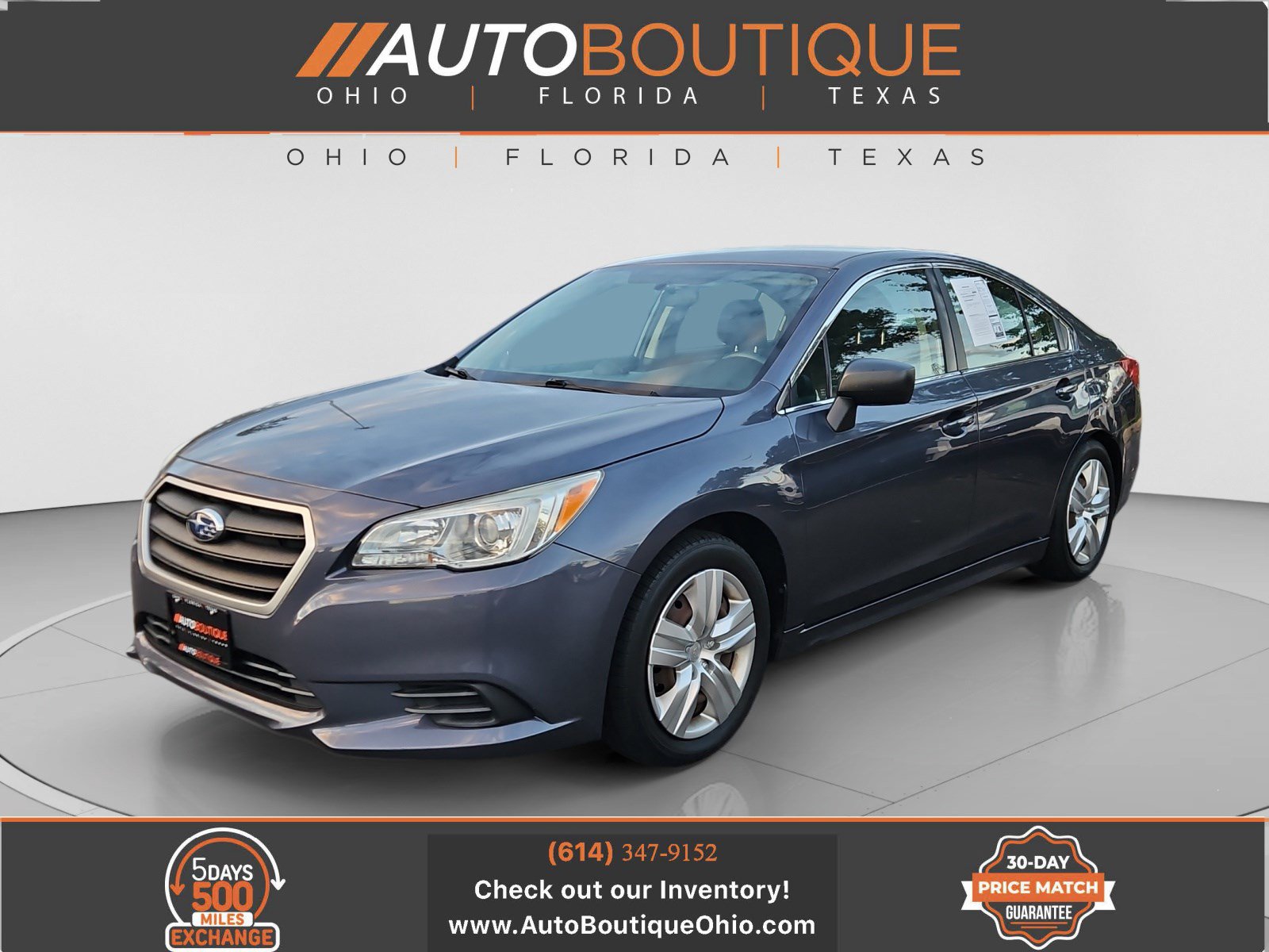 Used 2015 Subaru Legacy 2.5i AWD/4WD image 1