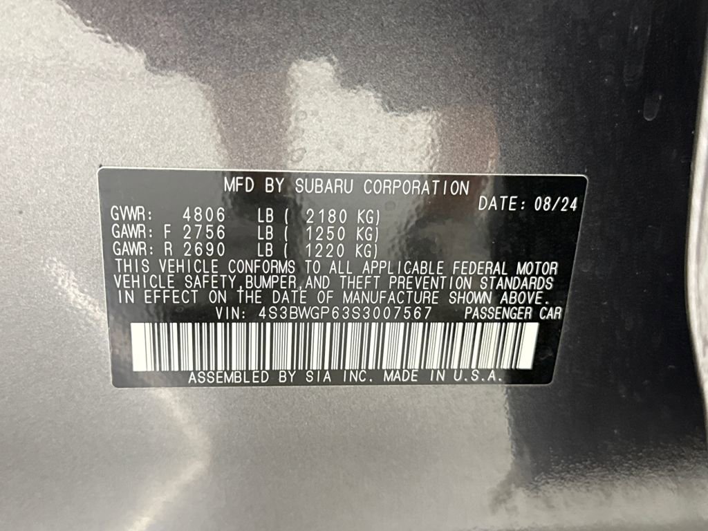 Certified 2025 Subaru Legacy Touring XT image 30