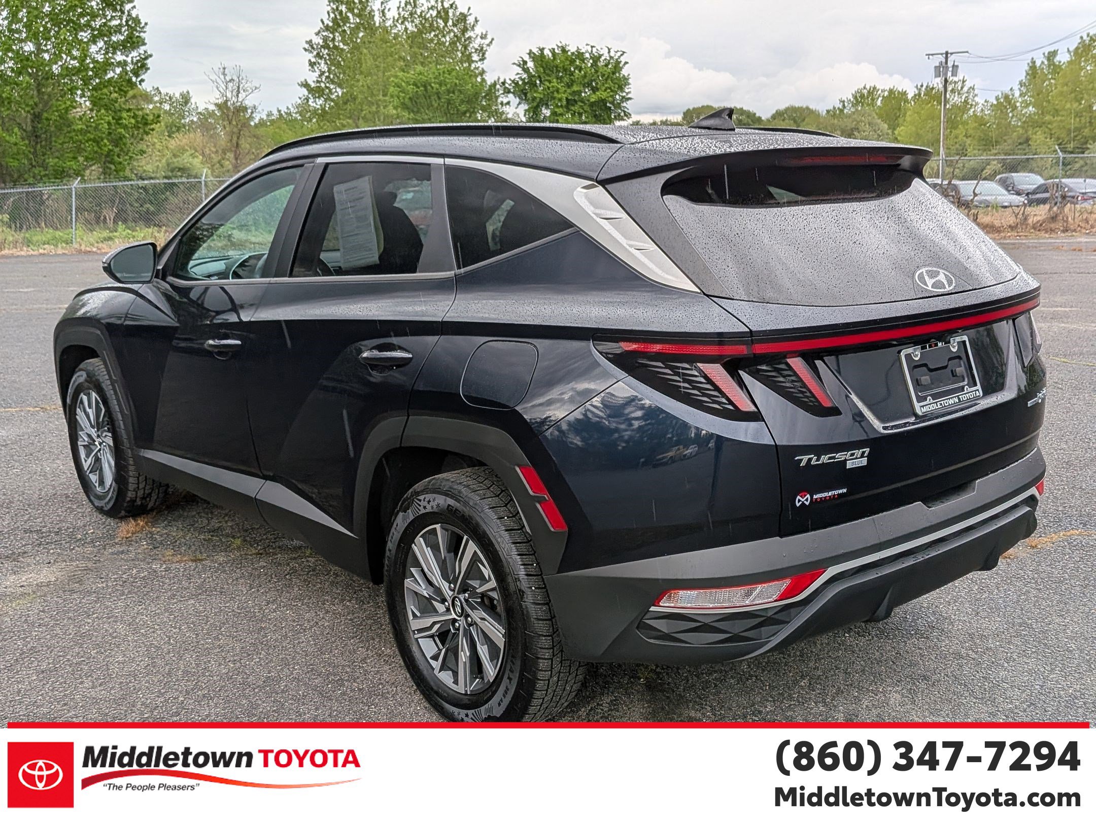 Used 2022 Hyundai Tucson Blue AWD/4WD image 5