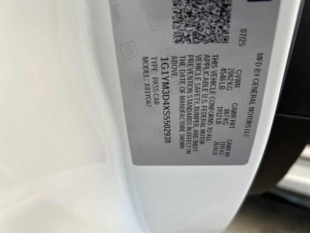 Used 2025 Chevrolet Corvette E-Ray w/ ZER Performance Package image 35