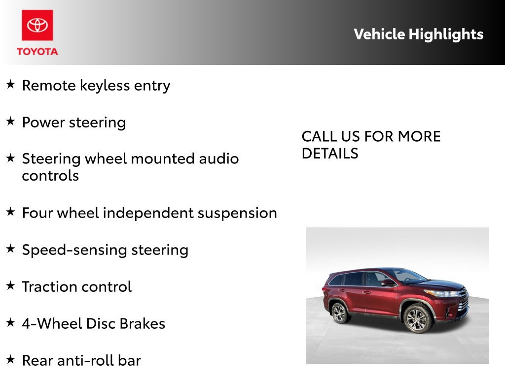 Used 2019 Toyota Highlander LE AWD/4WD image 13