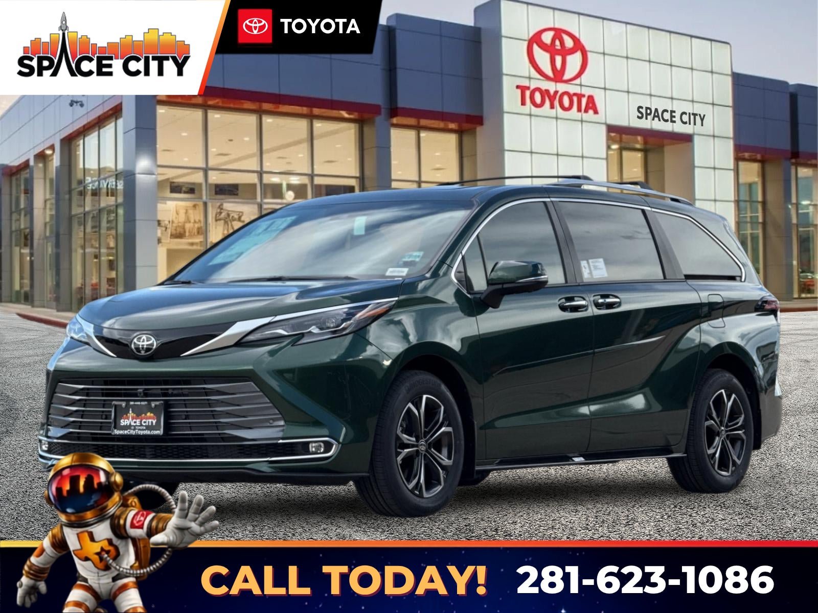 New 2026 Toyota Sienna Platinum AWD/4WD image 1