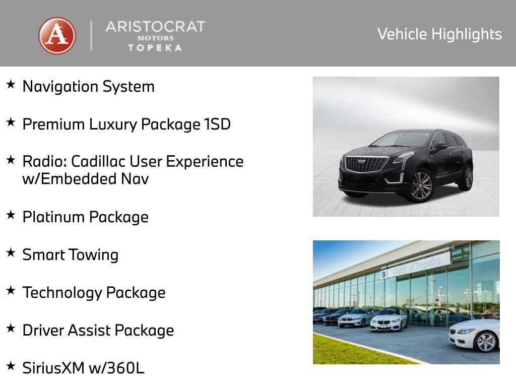Used 2023 Cadillac XT5 Premium Luxury w/ Platinum Package AWD/4WD image 2