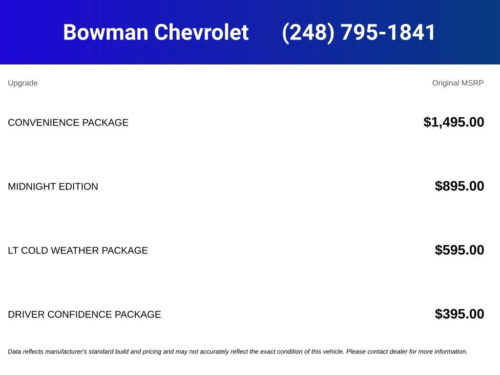 New 2026 Chevrolet TrailBlazer LT w/ Convenience Package AWD/4WD image 5