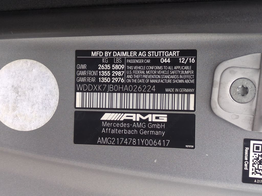 Used 2017 Mercedes-Benz S 63 AMG 4MATIC Cabriolet w/ Driver Assistance Package image 23