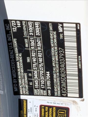 Certified 2024 Mercedes-Benz EQE AMG 4MATIC SUV image 25