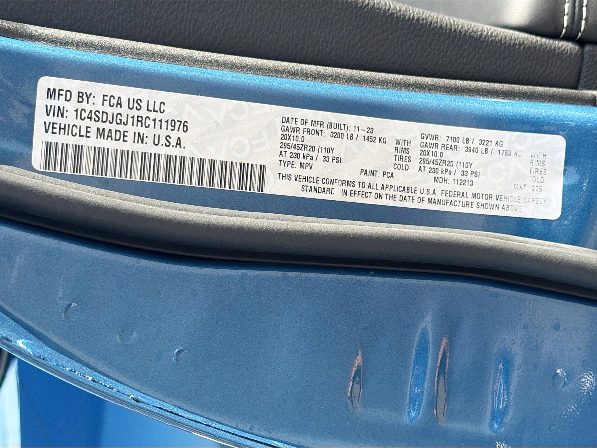 Used 2024 Dodge Durango SRT w/ Black Package image 45