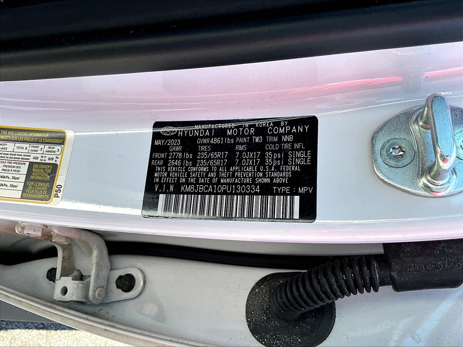 Used 2023 Hyundai Tucson Blue AWD/4WD image 19