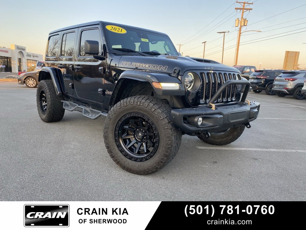 Used 2021 Jeep Wrangler Unlimited Rubicon w/ Trailer Tow Package image 1