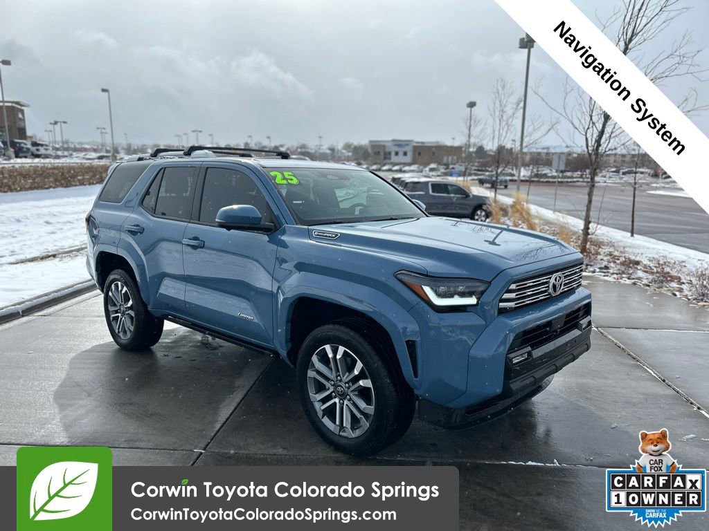 Used 2025 Toyota 4Runner Limited w/ Tow Technology Package image 1