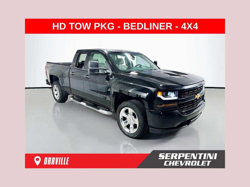 Used 2017 Chevrolet Silverado 1500 Custom w/ Custom Convenience Package image 1