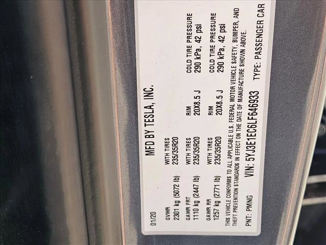 Used 2020 Tesla Model 3 Performance image 29