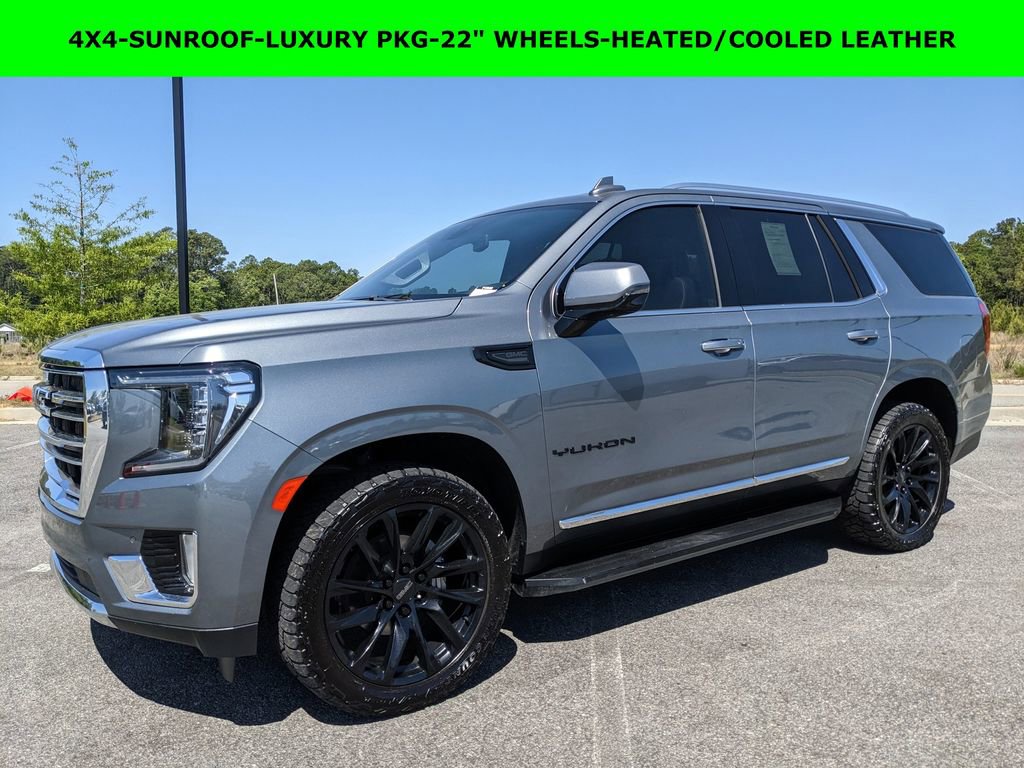 Used 2022 GMC Yukon SLT w/ SLT Premium Package
