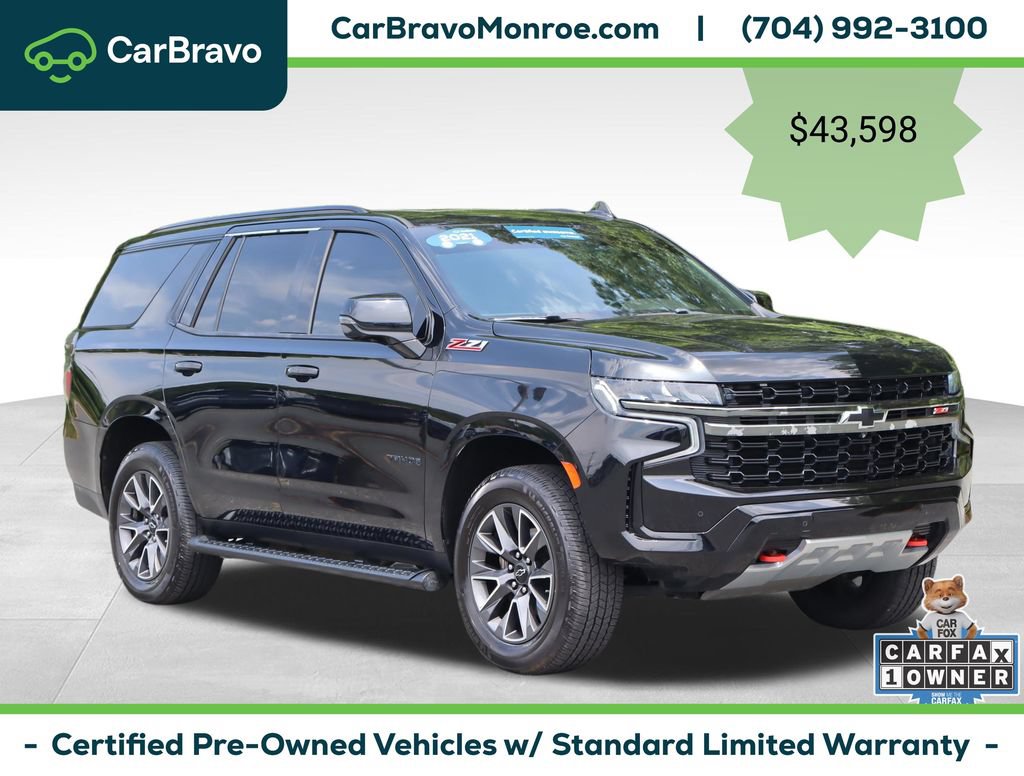 Certified 2021 Chevrolet Tahoe Z71 w/ Z71 Signature Package AWD/4WD image 8